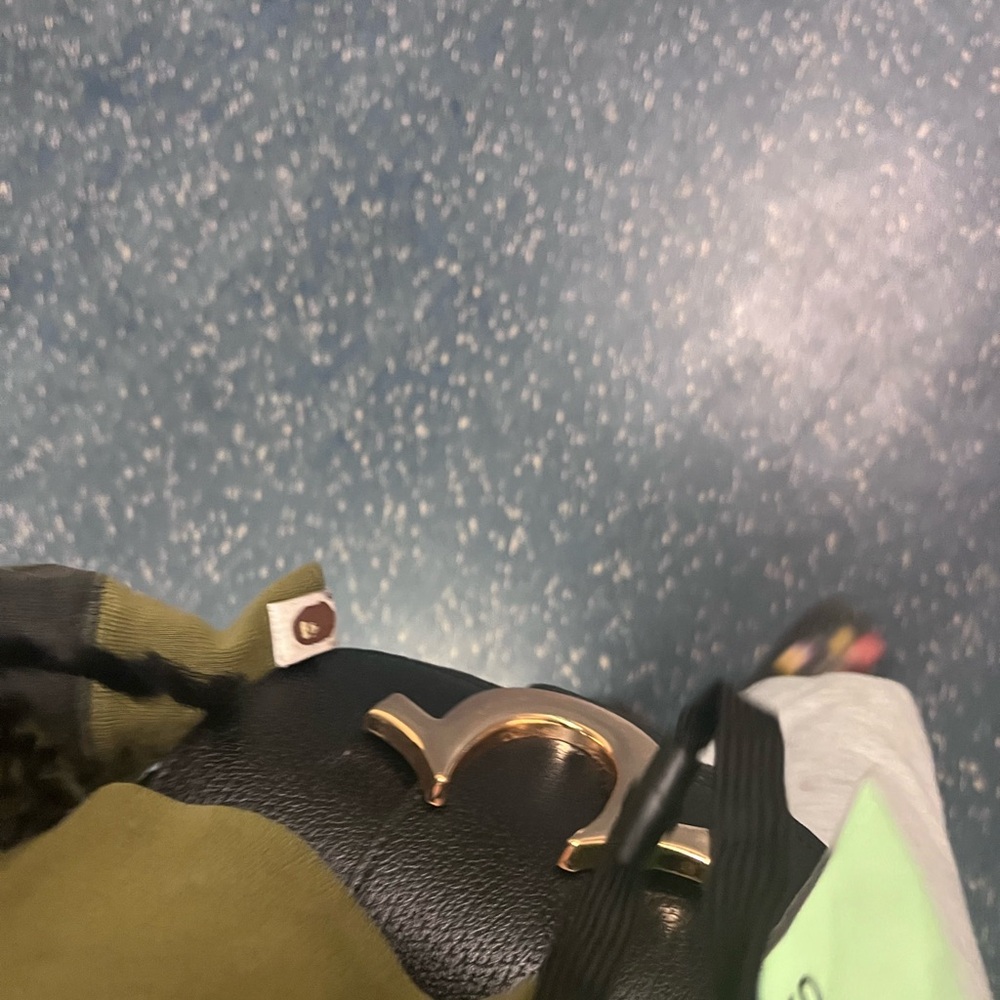 Black and Gold Handbag